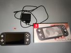 Nintendo Switch Lite-console (Grijs) met 256gb SD kaartje, Spelcomputers en Games, Verzenden, Grijs, Zo goed als nieuw