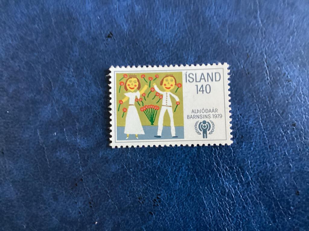 IJsland 140, Internationaal Jaar van het Kind 1979 -Mi.543, Postzegels en Munten, Ophalen of Verzenden, IJsland, Postfris
