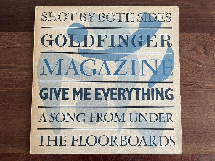 Vinyl Maxisingle Magazine 4 Track EP Shot By Both Sides, Cd's en Dvd's, Vinyl Singles, Gebruikt, EP, Originele persing, EP, 1980 - 1989