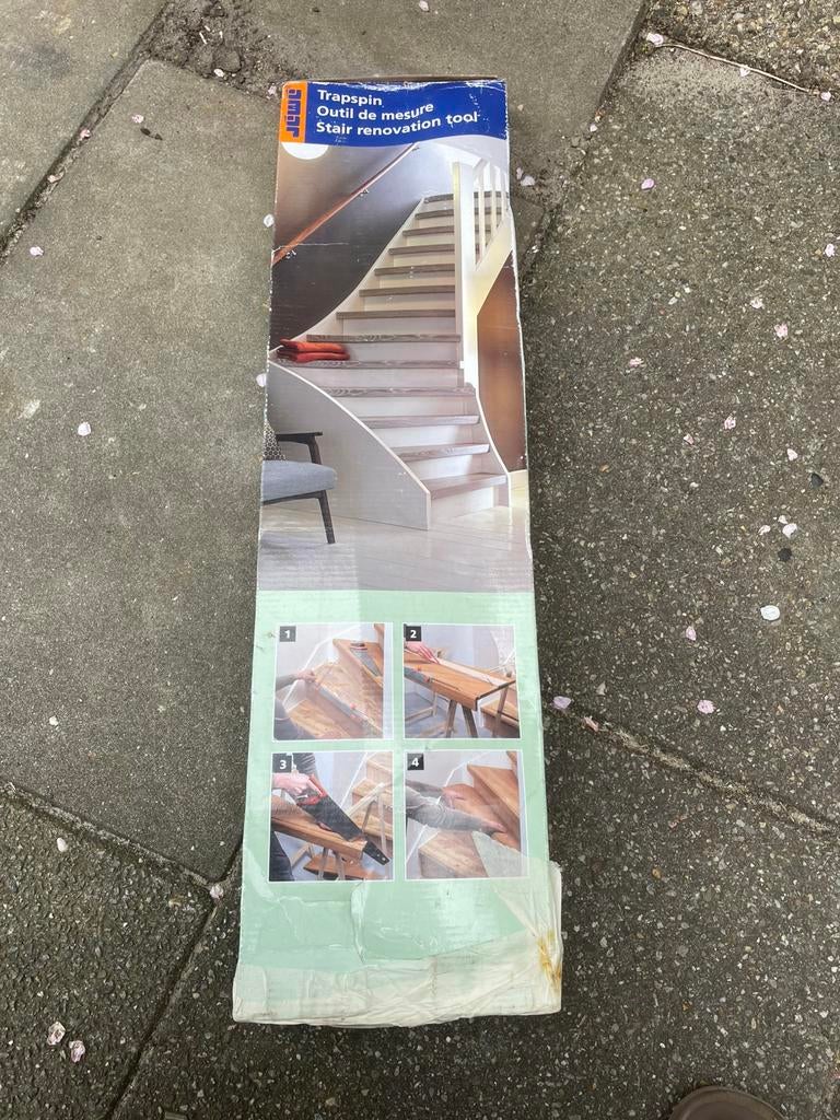 Trapspin, Doe-het-zelf en Verbouw, Ophalen, Gebruikt