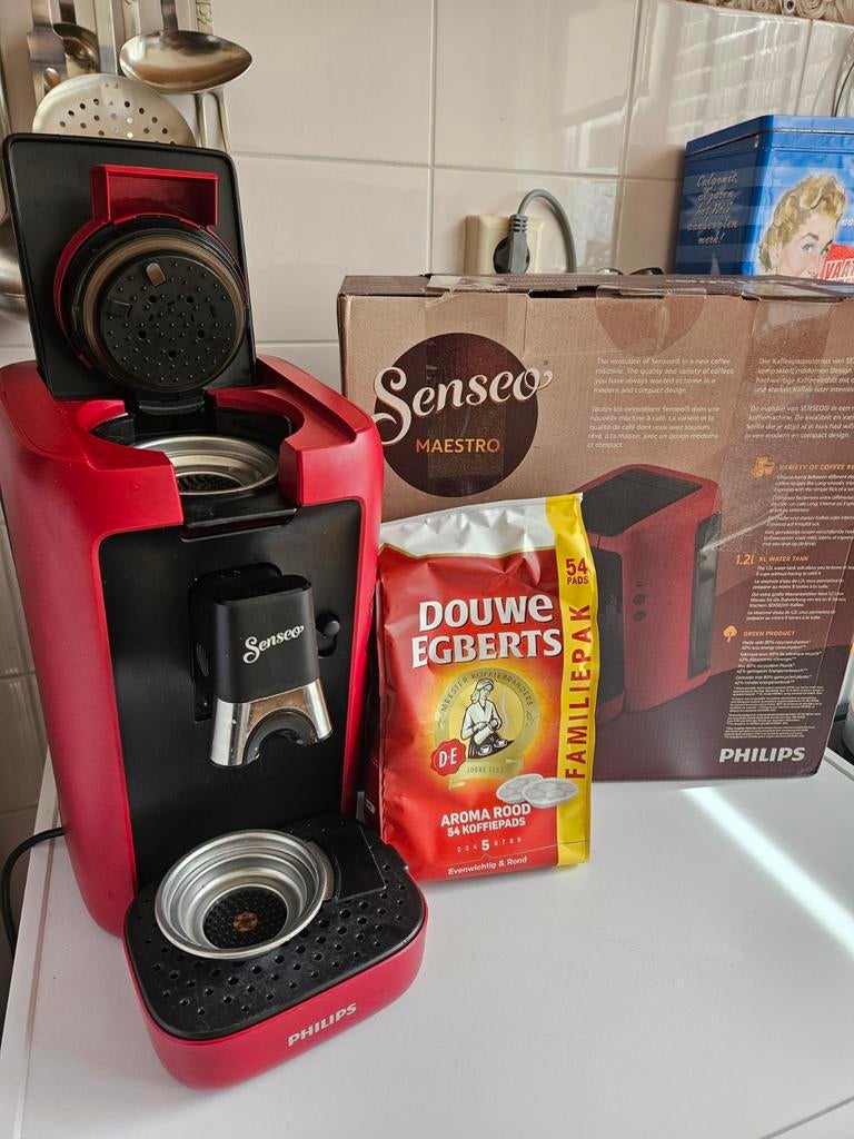 Senseo Senseo, Witgoed en Apparatuur, Koffiezetapparaten, Zo goed als nieuw, Koffiepads en cups, Overige modellen, Afneembaar waterreservoir