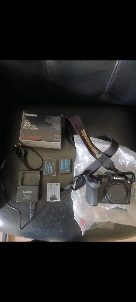Panasonic Lumix G camera met lens en accessoires, Gebruikt, Compact, Ophalen of Verzenden, Overige Merken