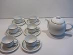 Sophienthal servies 6 THEE kop en schotels en Theepot, Gebruikt, Ophalen of Verzenden, Overige stijlen, Kop(pen) en/of Schotel(s)