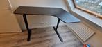 IKEA Bekant elektrisch sta/zit hoekbureau, Ophalen, In hoogte verstelbaar, Gebruikt, Stabureau