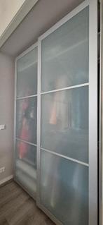 Ikea PAX schuifdeuren, Huis en Inrichting, Kasten | Kledingkasten, Ophalen, Gebruikt, 100 tot 150 cm, 200 cm of meer