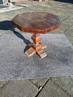 Salontafel / bijzettafel eikenhout, Huis en Inrichting, Tafels | Bijzettafels, Ophalen, Gebruikt, Vierkant