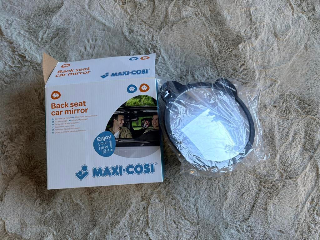 Maxi cosi spiegel, Kinderen en Baby's, Autostoeltjes, Ophalen, Autogordel, Zo goed als nieuw, 0 t/m 13 kg