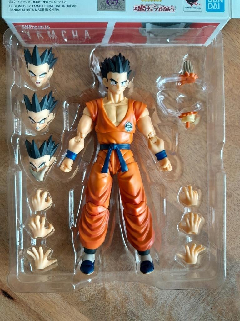 SHFiguarts van Yamcha uit Dragonball Z, Ophalen of Verzenden, Zo goed als nieuw