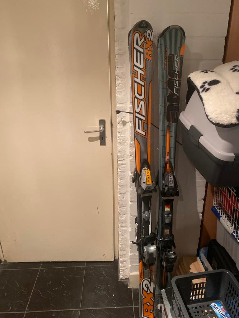 Fischer RX2 ski's en verschillende skischoenen, Ophalen, 160 tot 180 cm, Skiën, Ski's
