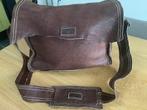 Schoudertas( Buffel leer ), Ophalen of Verzenden, Zo goed als nieuw, Bruin, Leer