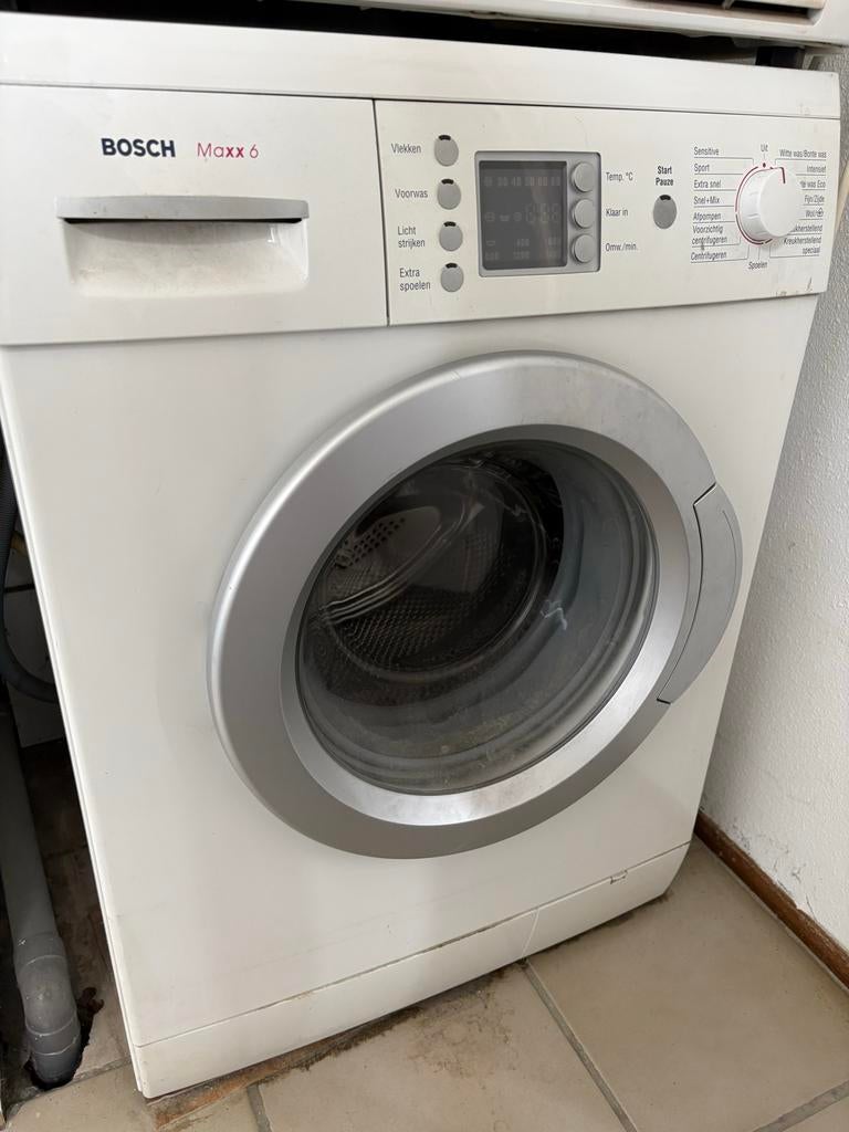 Bosch Maxx 6 Wasmachine - Betrouwbaar en Efficiënt, Witgoed en Apparatuur, Gebruikt, Ophalen of Verzenden, Voorlader, Kort programma