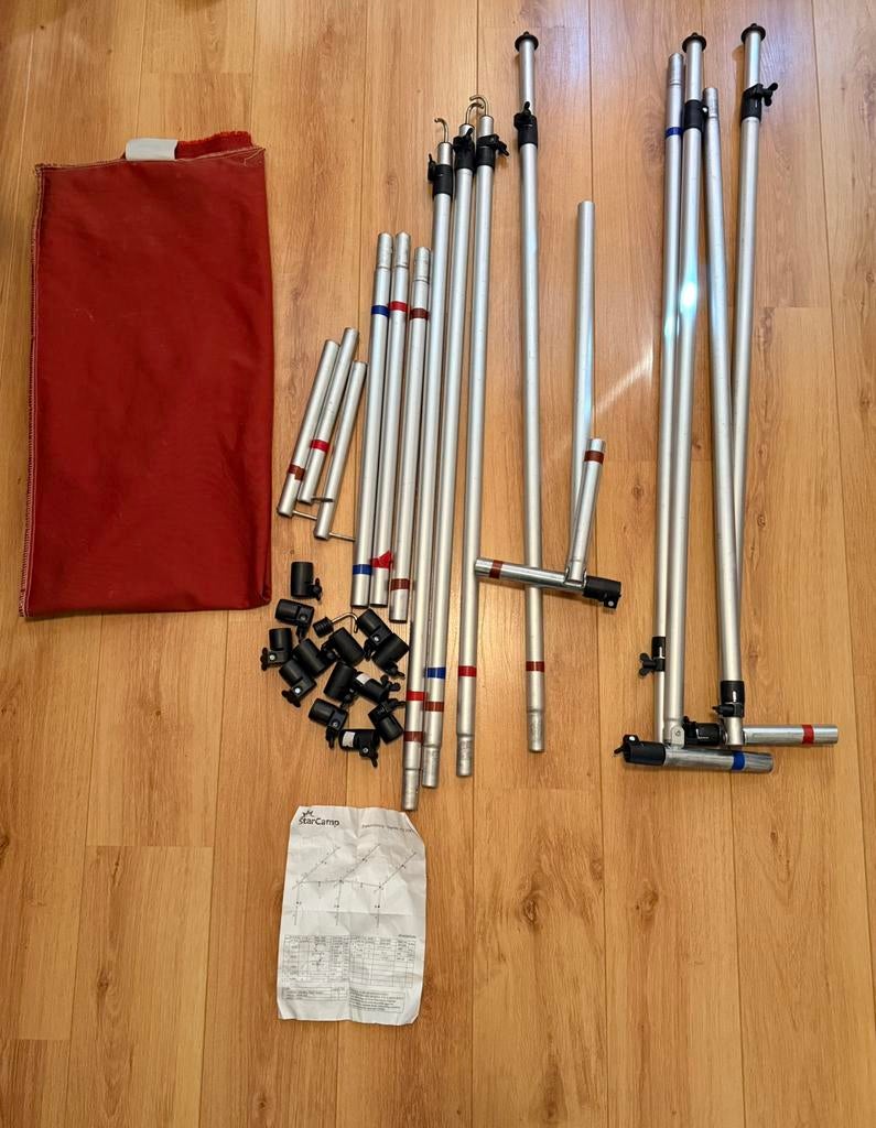 *Aluminium frame voortent starcamp 28mm maat 8*, Ophalen, Gebruikt