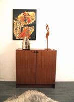 Denka Danish cupboard in teak - Deens vintage design kastje, Ophalen, Gebruikt, -, -