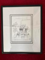 Peter van Straaten origineel tekening, Antiek en Kunst, Ophalen of Verzenden