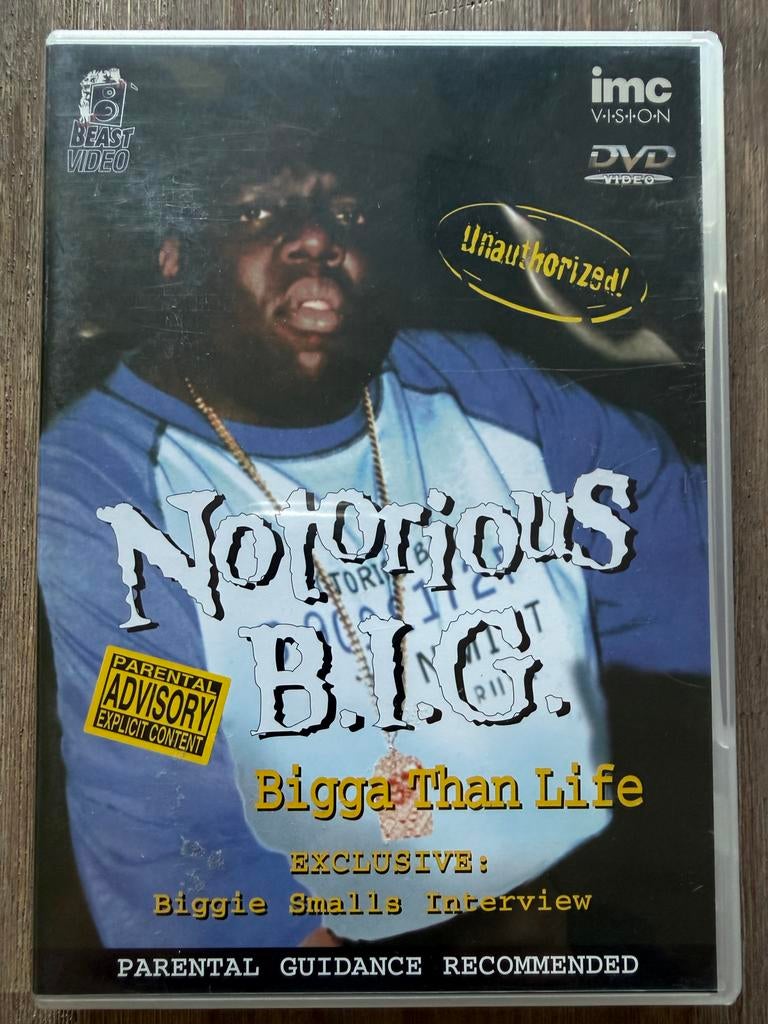 The Notorious B.I.G. - Bigga Than Life DVD, Ophalen of Verzenden, 2000 tot heden, Gebruikt
