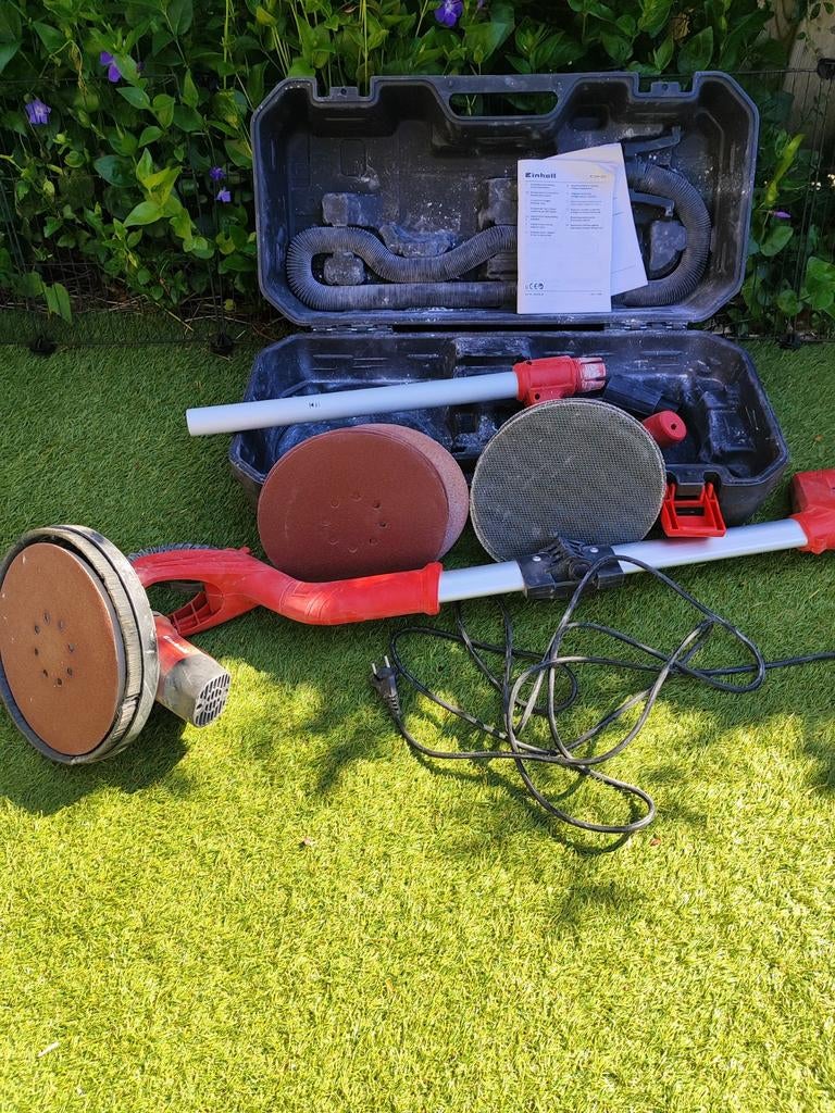 Einhell TC-DW 225 wand- en plafondschuurmachine, Ophalen, Zo goed als nieuw, 600 tot 1200 watt, Overige typen