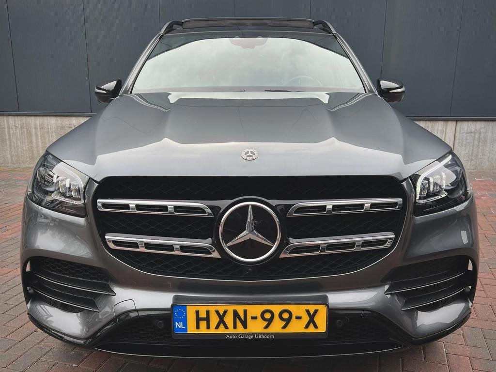Mercedes-Benz GLS 400 d 4MATIC Premium Plus * Head-up * Mass, Auto's, Gebruikt, 7 stoelen, Leder, Bedrijf