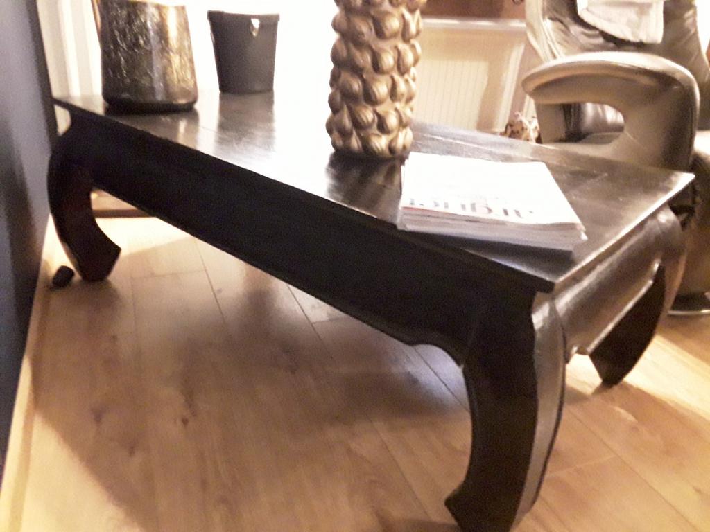 Salontafel opium, 100 tot 150 cm, Minder dan 50 cm, Rechthoekig, 50 tot 100 cm