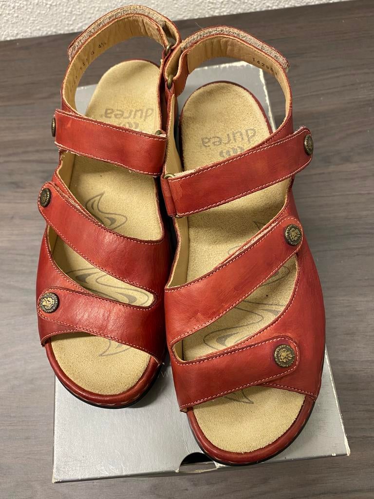 Dames schoenen, Verzenden, Nieuw, Rood, Sandalen of Muiltjes
