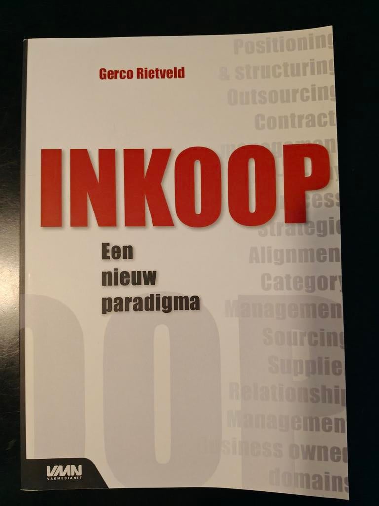 Inkoop: Een nieuw paradigma - Gerco Rietveld, Ophalen of Verzenden, Zo goed als nieuw, Management, Gerco Rietveld
