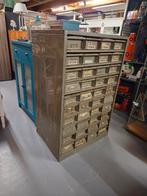 Vintage Industriële apothekerskast kast ladekast, Verzamelen, Retro, Ophalen, Huis en Inrichting