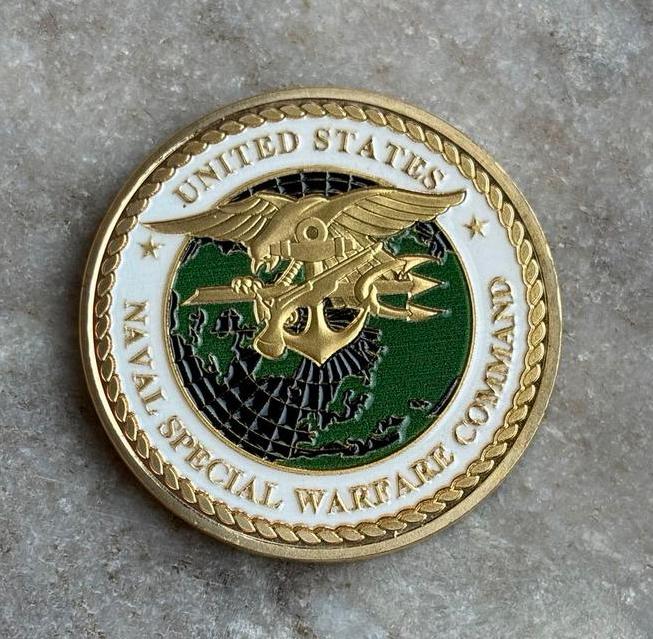 US Navy Seals coin, Verzamelen, Militaria | Algemeen, Ophalen of Verzenden, Marine, Amerika, Embleem of Badge