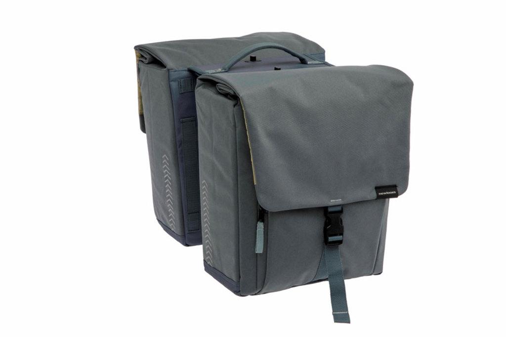 Fietstas dubbele New Looxs Tulum Double Afneembaar 32L Grey, Niet ingevuld, Verzenden, Niet ingevuld, Nieuw