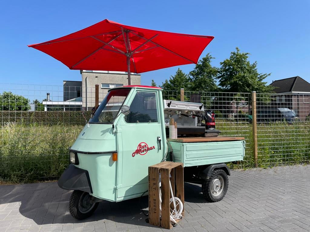 Piaggio Ape 50 TukTuk - Barista foodtruck koffietruck, Ophalen, Overige modellen, Maximaal 45 km/u, 49 cc