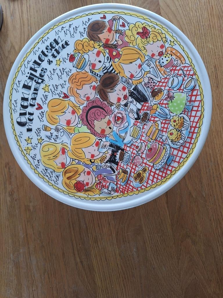 Blond Amsterdam taartplateau, Ophalen, Zo goed als nieuw, Aardewerk, Blond Amsterdam