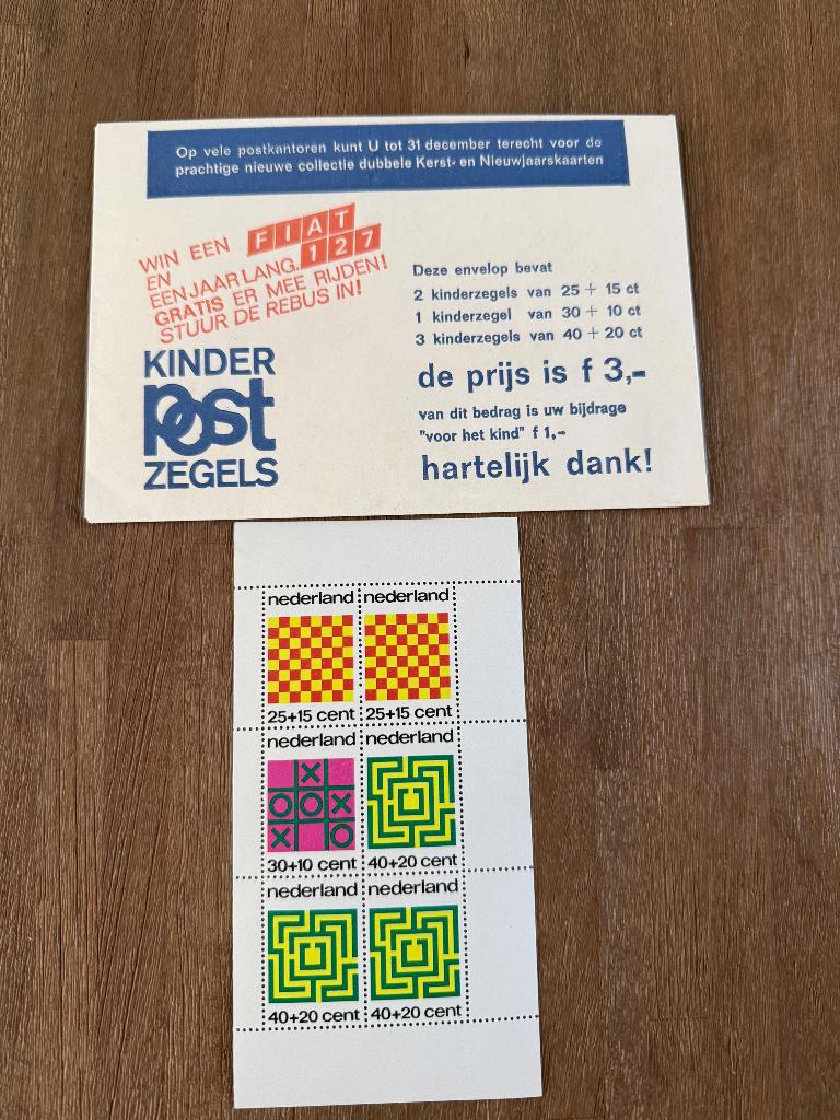 Kinderpostzegels, Postzegels en Munten, Ophalen of Verzenden, Na 1940, Postfris