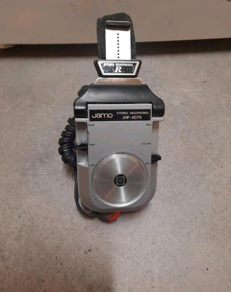 Retro vintage icoon koptelefoon  jamo JHP-4079, Audio, Tv en Foto, Koptelefoons, Ophalen of Verzenden, Gebruikt, Overige merken