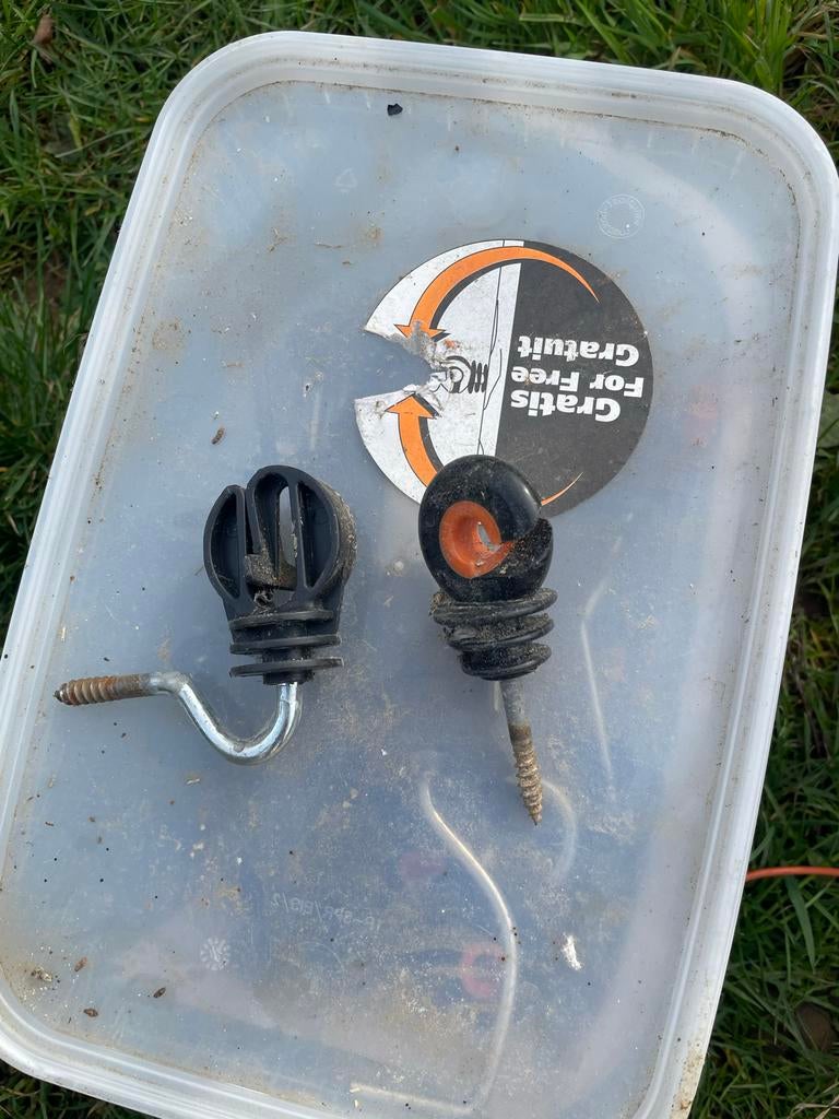 Schrikdraad materiaal: Gallagher S20 en isolatoren, Ophalen of Verzenden, Gebruikt, Overige soorten