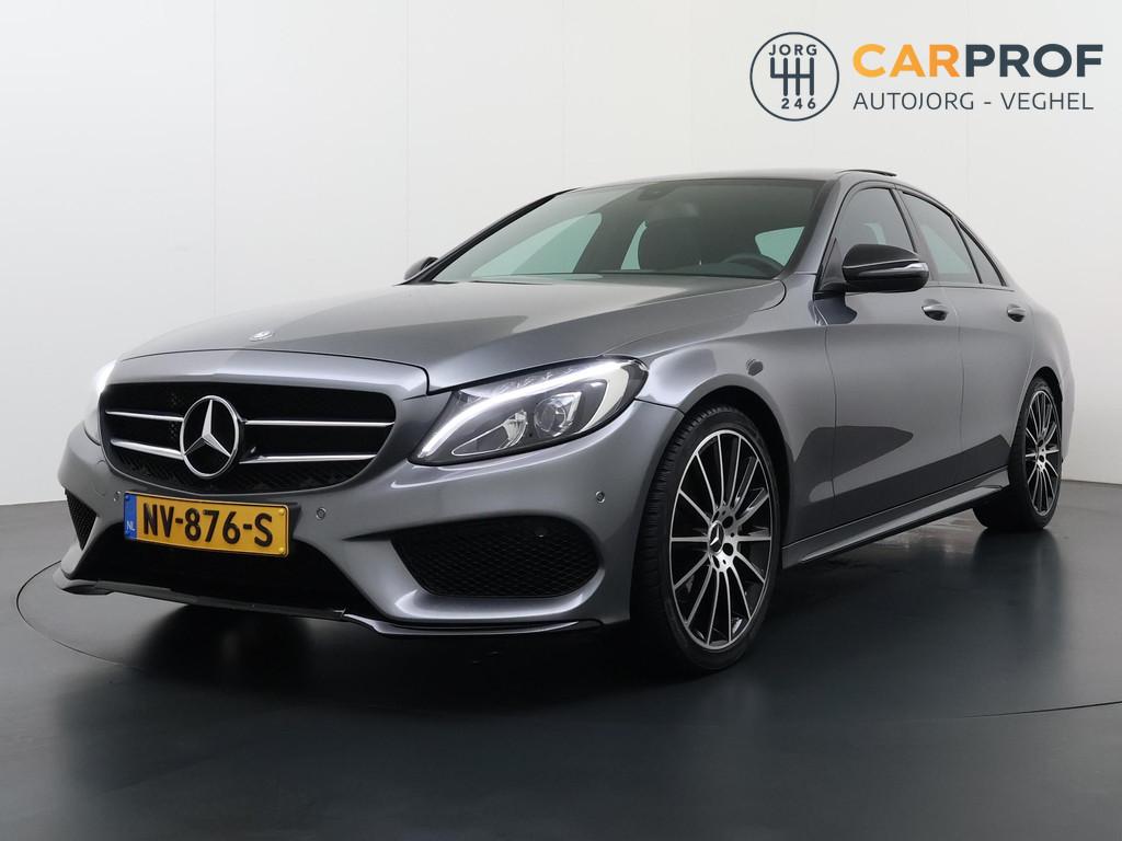 Mercedes-Benz C-klasse 180 AMG Sport Edition AMG Styling | P, Auto's, Mercedes-Benz, Automaat, Bedrijf, Sedan, 710 kg