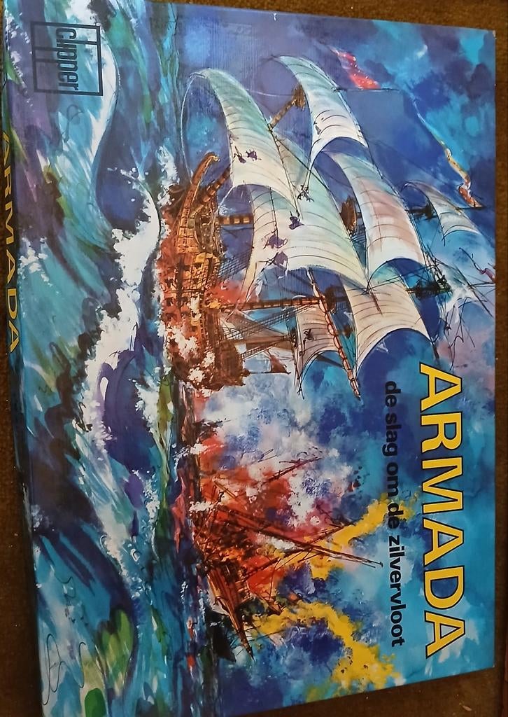 Armada: De Slag om de Zilvervloot - Bordspel, Vijf spelers of meer, Ophalen of Verzenden, Gebruikt, Clipper