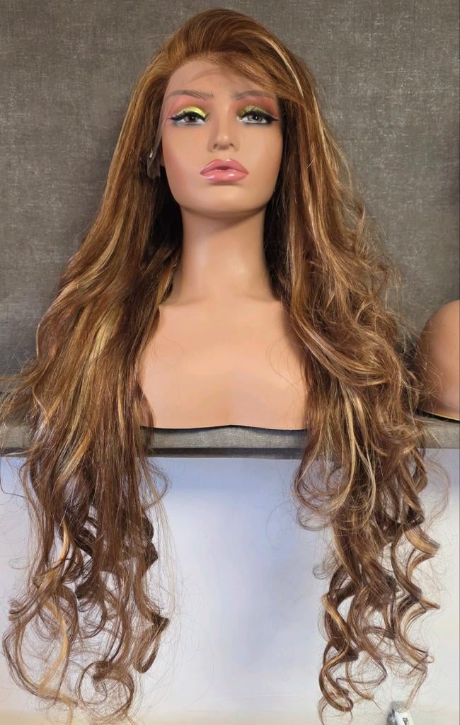 Lace wig echt haar, Sieraden, Tassen en Uiterlijk, Uiterlijk | Haarverzorging, Ophalen of Verzenden, Nieuw, Pruik of Haarverlenging