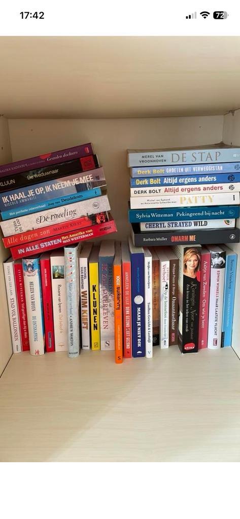 36 boeken, waar gebeurd, Boeken, Overige Boeken, Zo goed als nieuw, Ophalen of Verzenden