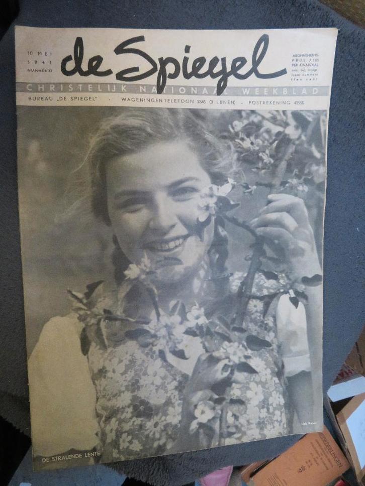 weekblad de Spiegel 1932/33/34/35 / 1940/41 1956/ 1965, Verzamelen, Tijdschriften, Kranten en Knipsels, Krant, 1940 tot 1960, Verzenden