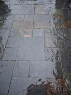 Natuurstenen terrastegels (leisteen), Ophalen of Verzenden, Gebruikt, Natuursteen, Terrastegels