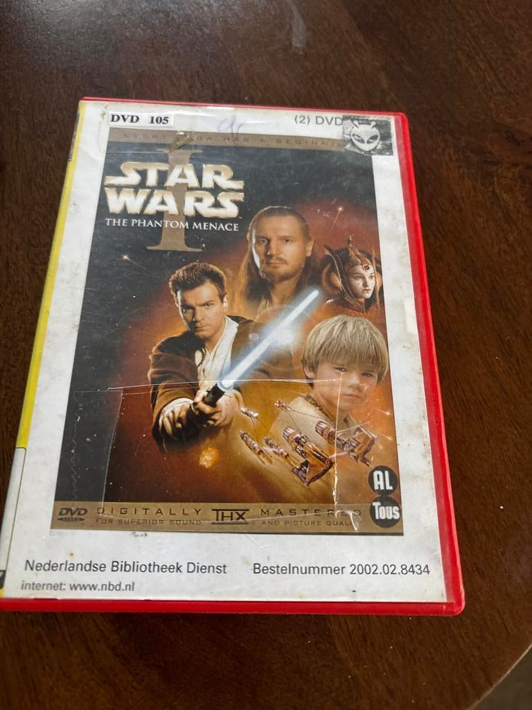 Star Wars: The Phantom Menace DVD (2-disc set), Gebruikt, Boxset, Vanaf 9 jaar, Ophalen of Verzenden