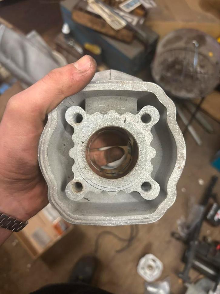 Stage 6 50cc ALU derbi NT, Fietsen en Brommers, Brommeronderdelen | Algemeen, Zo goed als nieuw, Cilinder, Ophalen of Verzenden