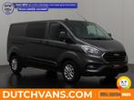 Ford Transit Custom Automaat Lang Dubbele Cabine Limited | 2, Auto's, Bestelauto's, Stof, Gebruikt, Zwart, 4 cilinders