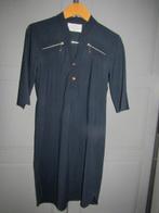 G816 Jane Lushka mt S jurk tuniek travelstof donkerblauw, Kleding | Dames, Maat 38/40 (M), Blauw, Ophalen of Verzenden, Jane Lushka