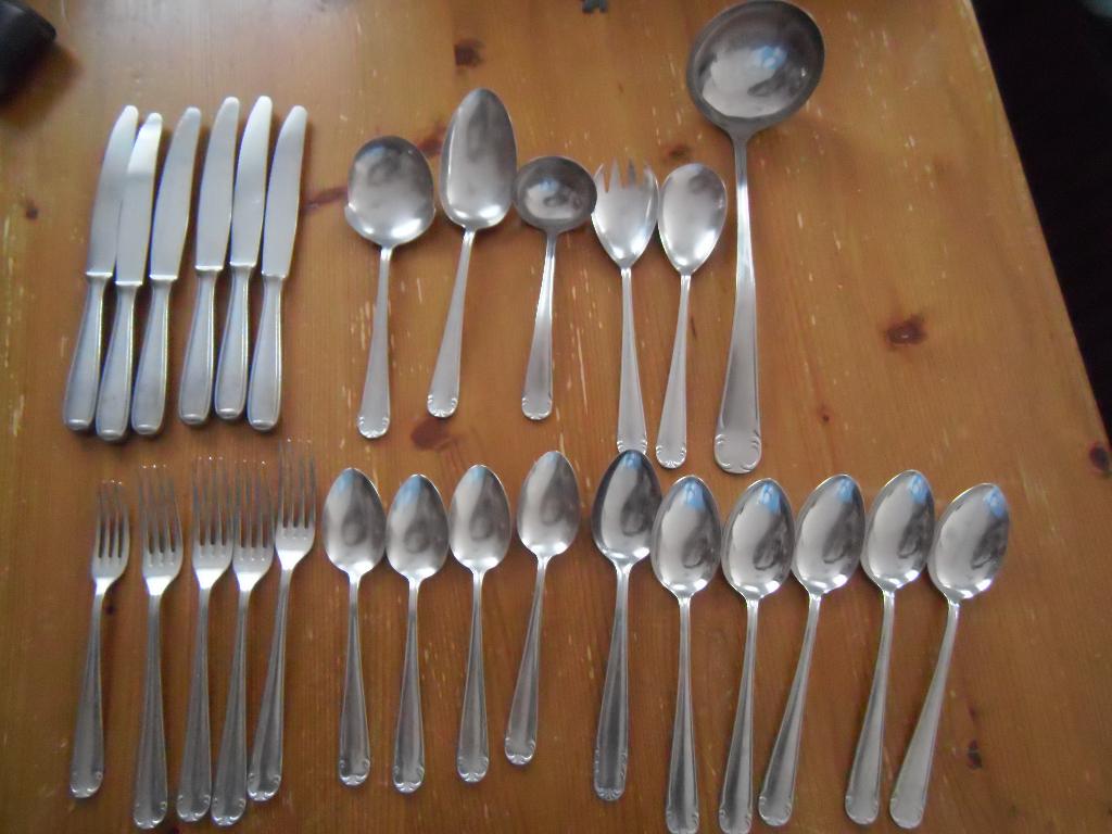 G Sola Z bestek model 1500 Gero Zilmeta, Ophalen of Verzenden, Gebruikt, Rvs of Chroom