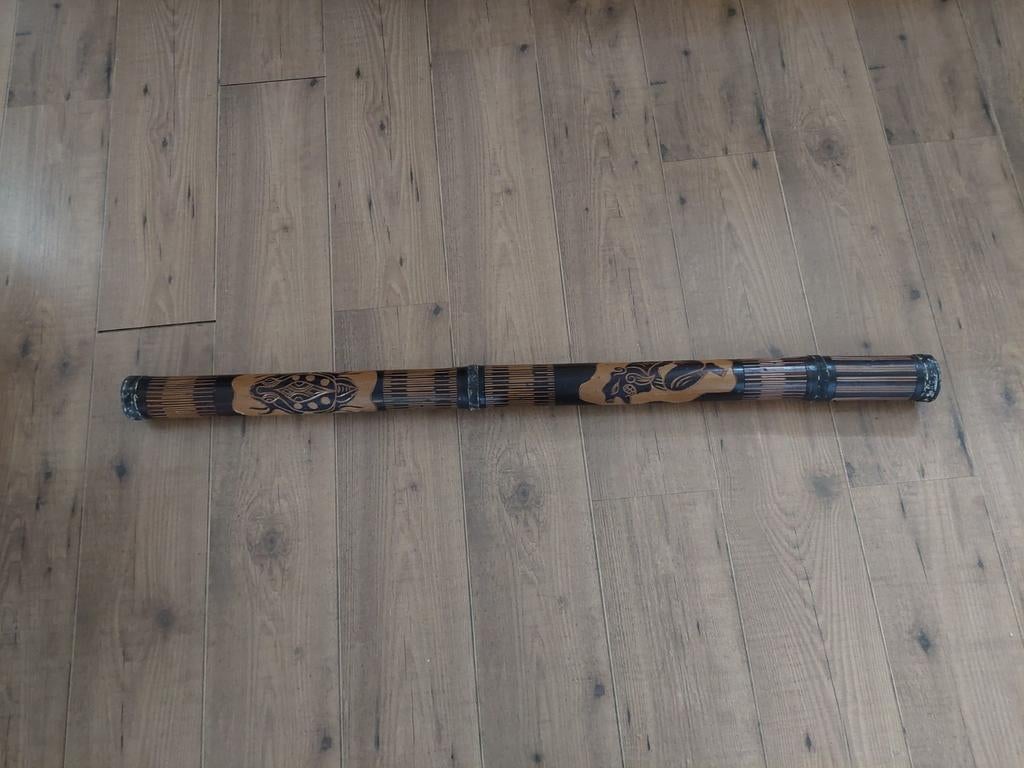 Bamboe Rainstick, Ophalen
