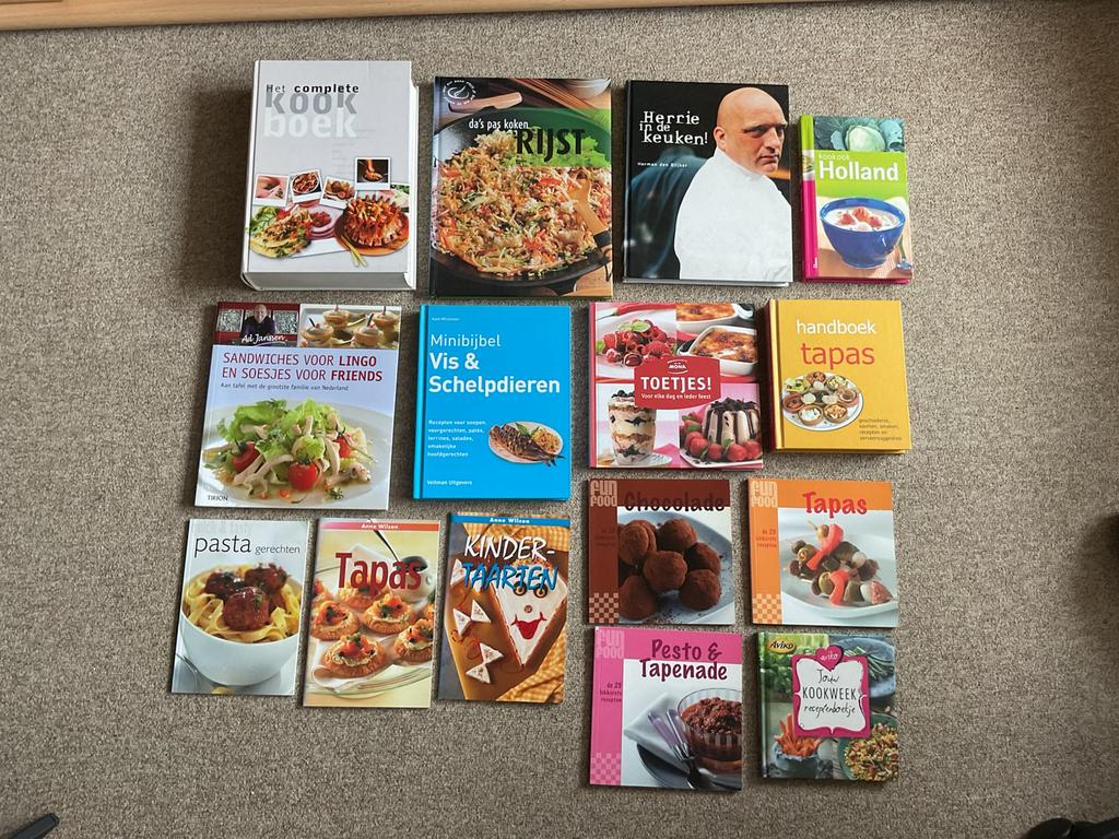 Kook en bakboeken., Boeken, Ophalen of Verzenden, Zo goed als nieuw