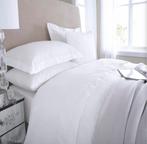 Superior Egyptisch 400 Draad Katoensatijn - Dekbedovertrek, Huis en Inrichting, Slaapkamer | Beddengoed, Wit, Dekbedovertrek, Ophalen of Verzenden