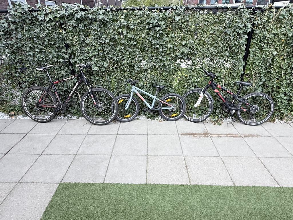 3x mountainbike (opknapfietsen), Hardtail, Heren, Ophalen of Verzenden, Zo goed als nieuw