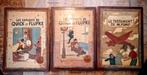 3x houtinlegwerk met onderwerpen van Herge, Ophalen of Verzenden, Kuifje, Zo goed als nieuw, Beeldje of Figuurtje