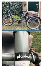 Electr. driewielfiets Pfautec Torino  metBafang midden motor, Ophalen, Zo goed als nieuw