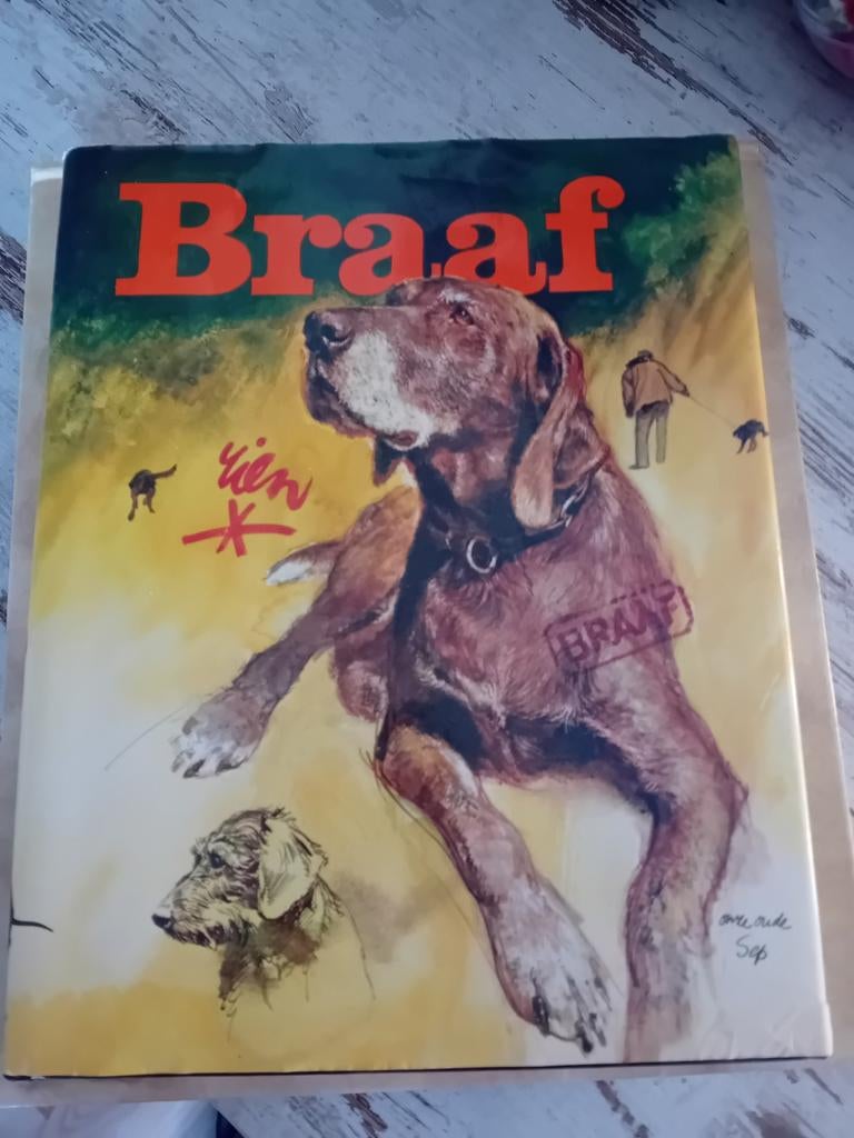 2 Rien Poortvliet boeken: Tresoor & Braaf, Gelezen, Rien Poortvliet, Ophalen of Verzenden, Overige onderwerpen